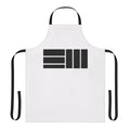 Apron featuring musical notes and lyrics, ideal for Russ fans and music enthusiasts