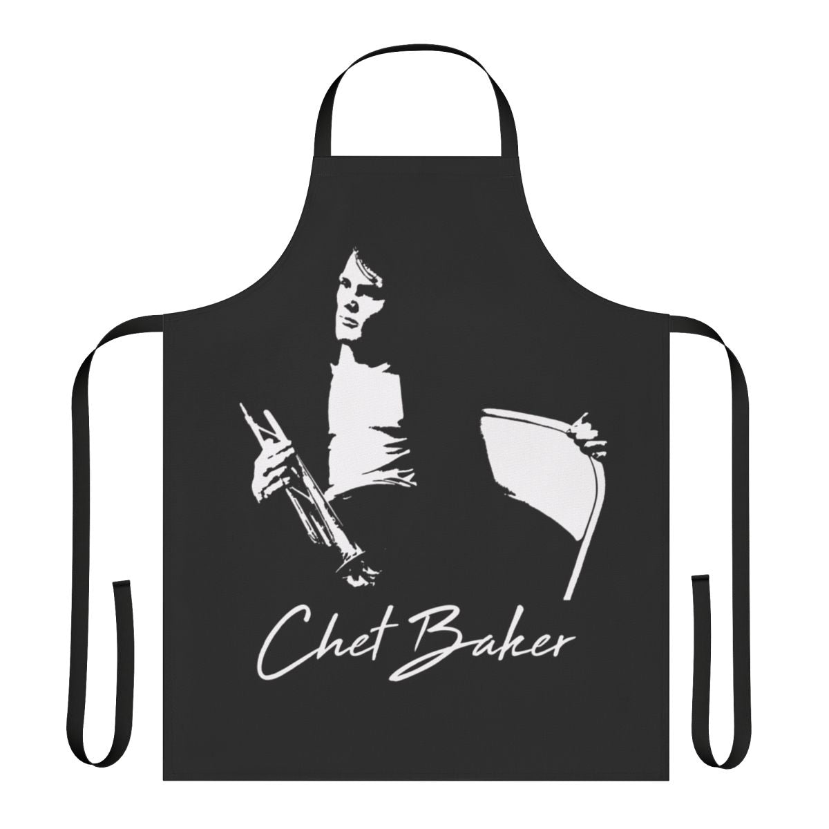 Chet Baker Jazz Apron - Musician's Tribute to the Legendary Trumpeter