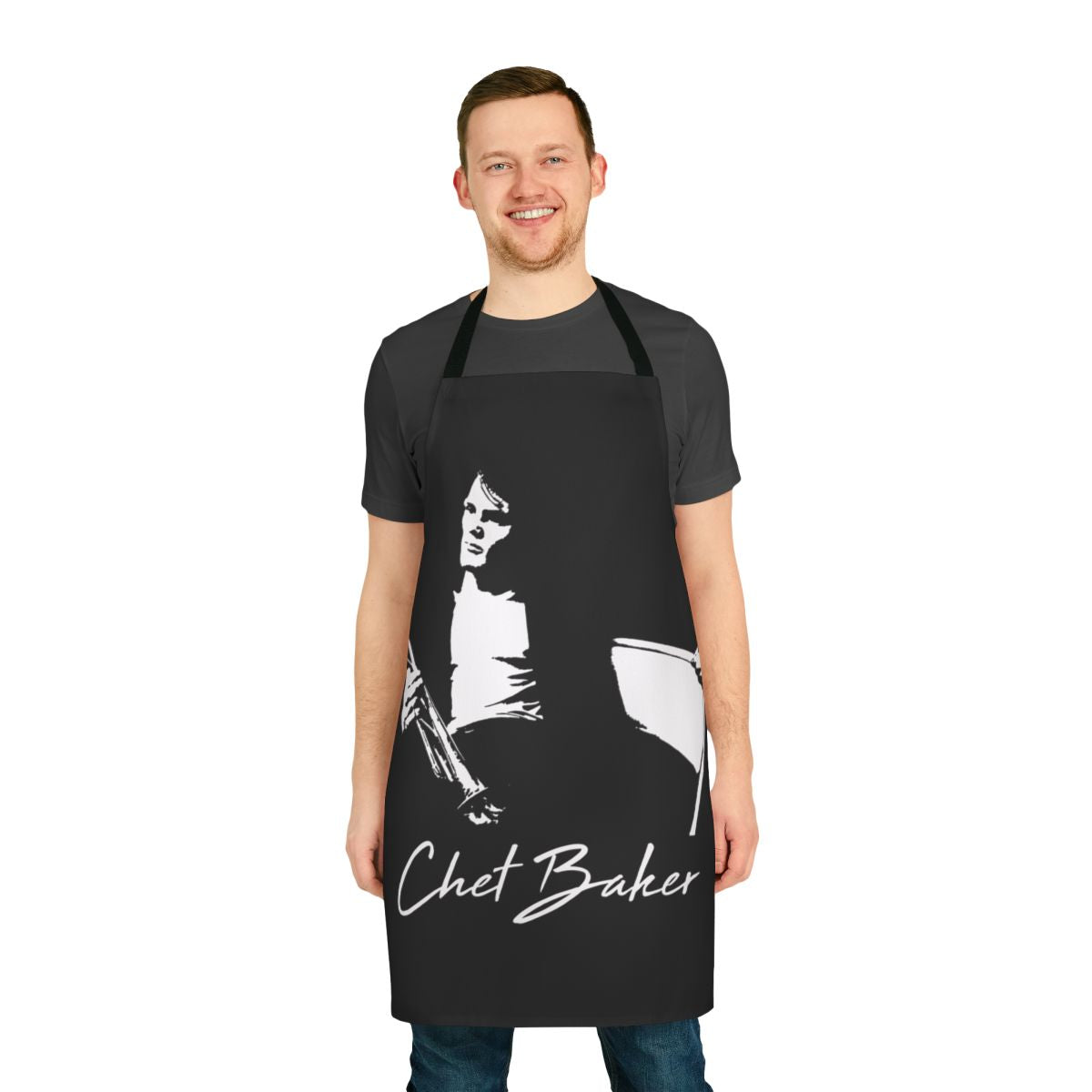 Chet Baker Jazz Apron - Musician's Tribute to the Legendary Trumpeter