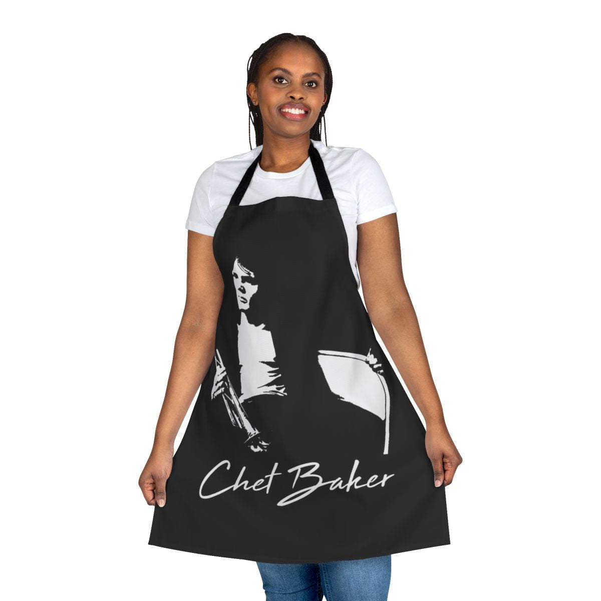 Chet Baker Jazz Apron - Musician's Tribute to the Legendary Trumpeter