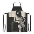 Musique Mecanique inspired kitchen apron featuring Carla Bley's musical design