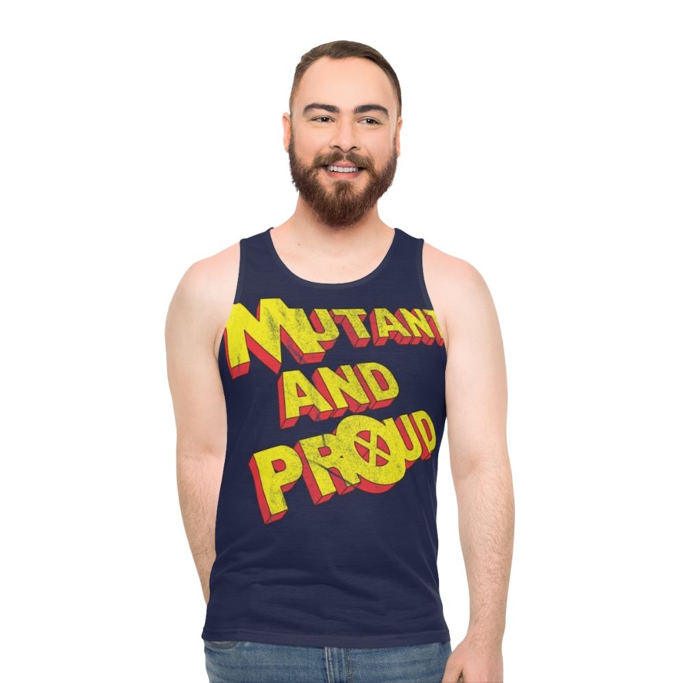Mutant and Proud Unisex X-Men Inspired Tank Top