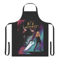 Magik-inspired apron featuring characters from the New Mutants comics and films