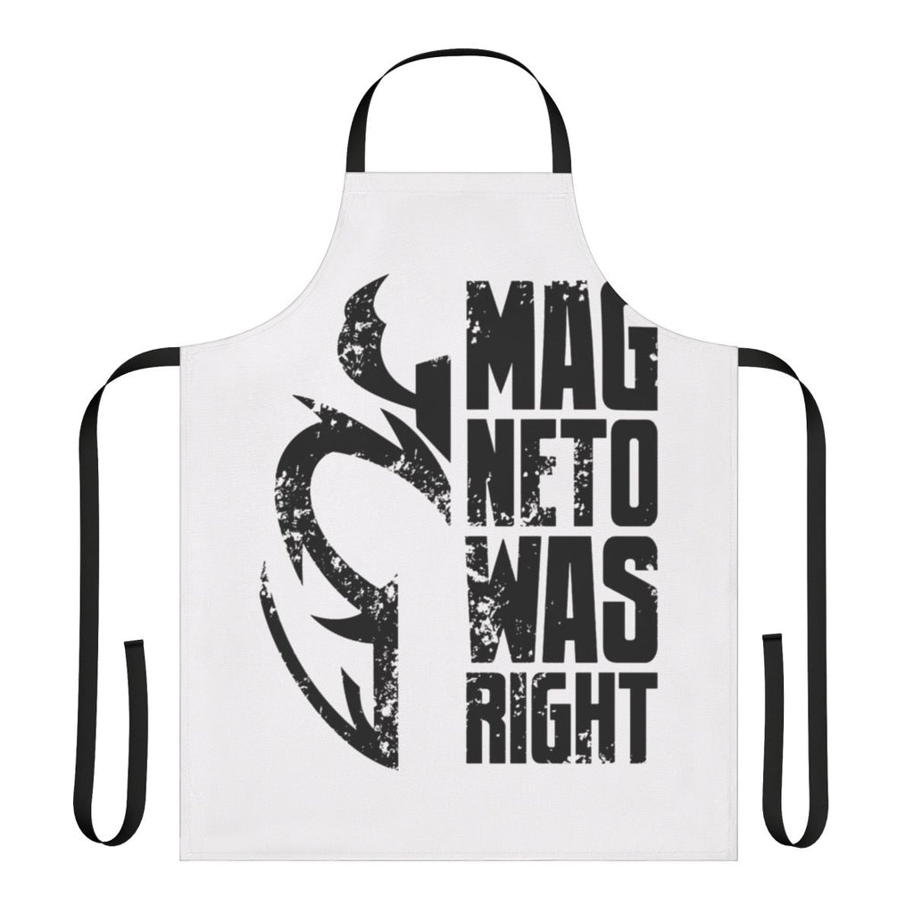 "Mutant Resistance Apron featuring Magneto from the X-Men comics"