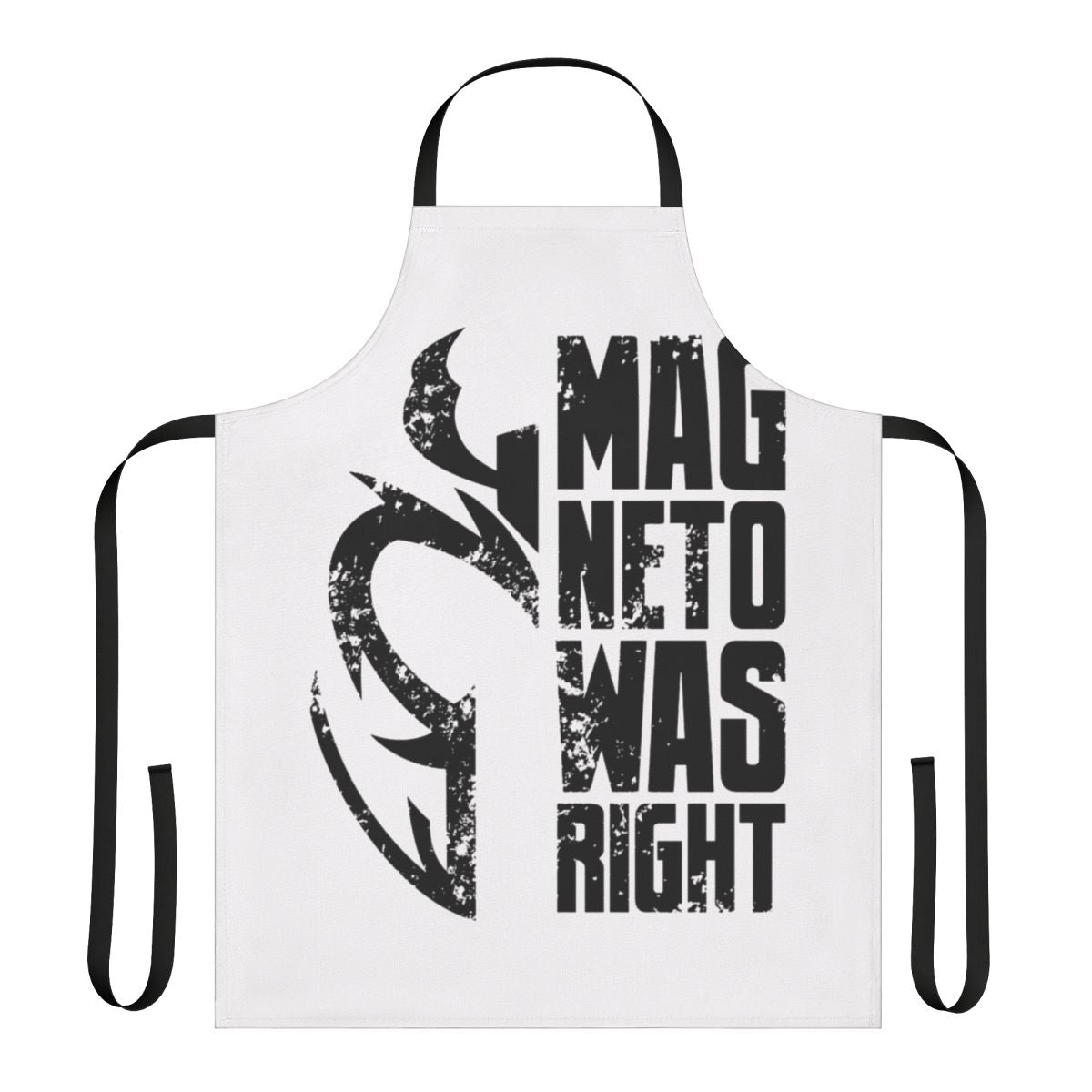 "Mutant Resistance Apron featuring Magneto from the X-Men comics"