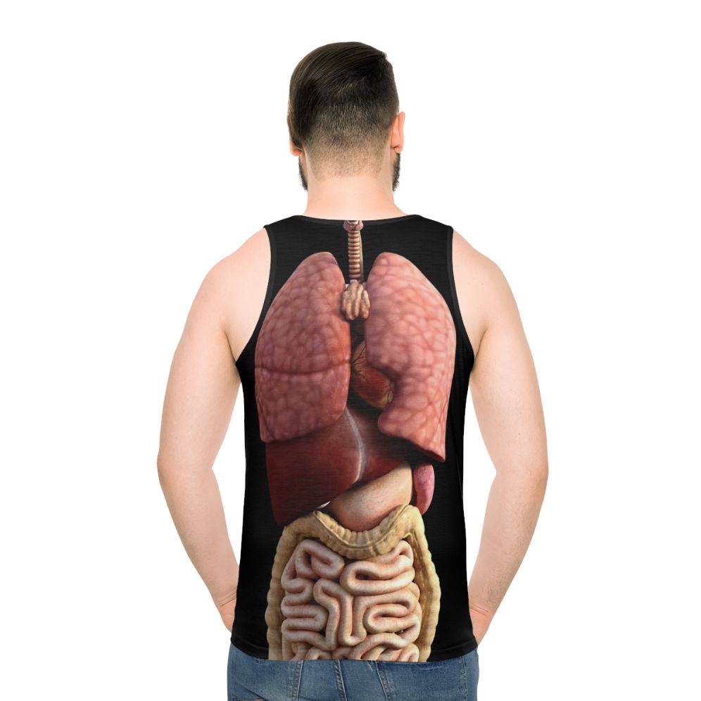 Humorous "My Internal Organs" unisex tank top