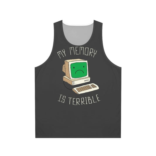 Unisex "My Memory Is Terrible" funny tank top