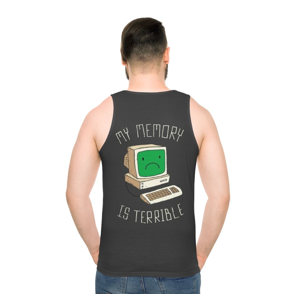 Unisex "My Memory Is Terrible" funny tank top