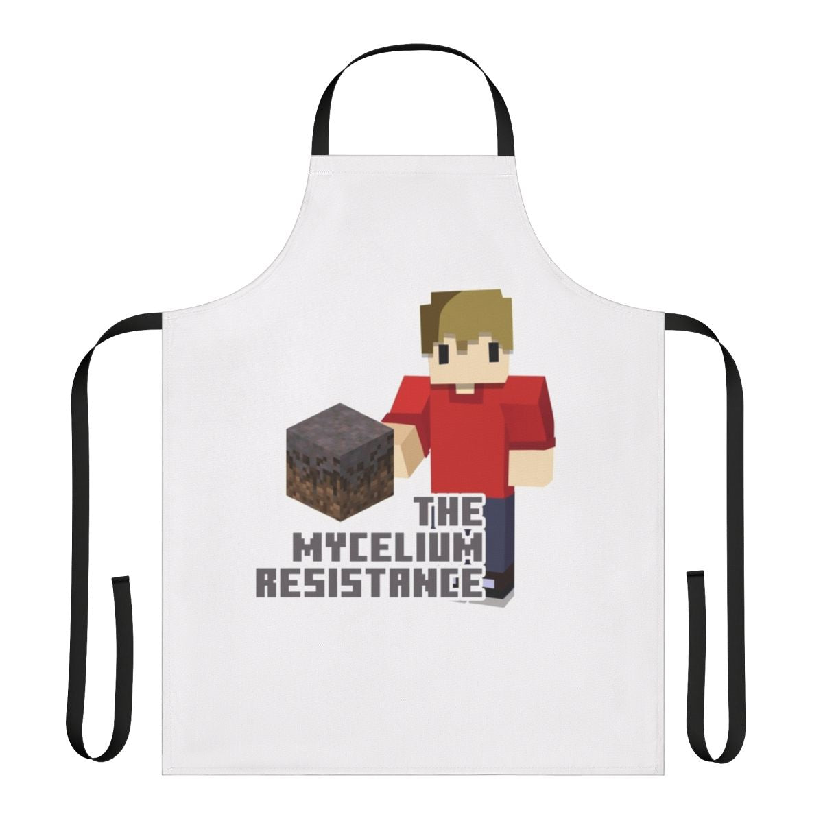 Mycelium Resistance-Inspired Apron featuring Grian from Hermitcraft