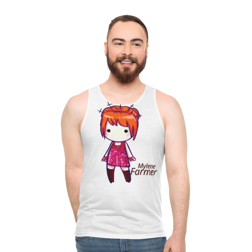 Mylene Farmer Unisex Tank Top