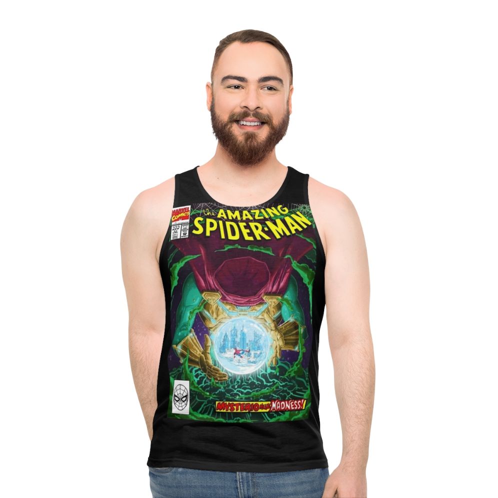 Mysterio Madness Spider-Man Inspired Unisex Tank Top
