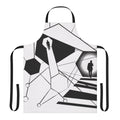 Twilight Zone inspired apron with unique cosmic design