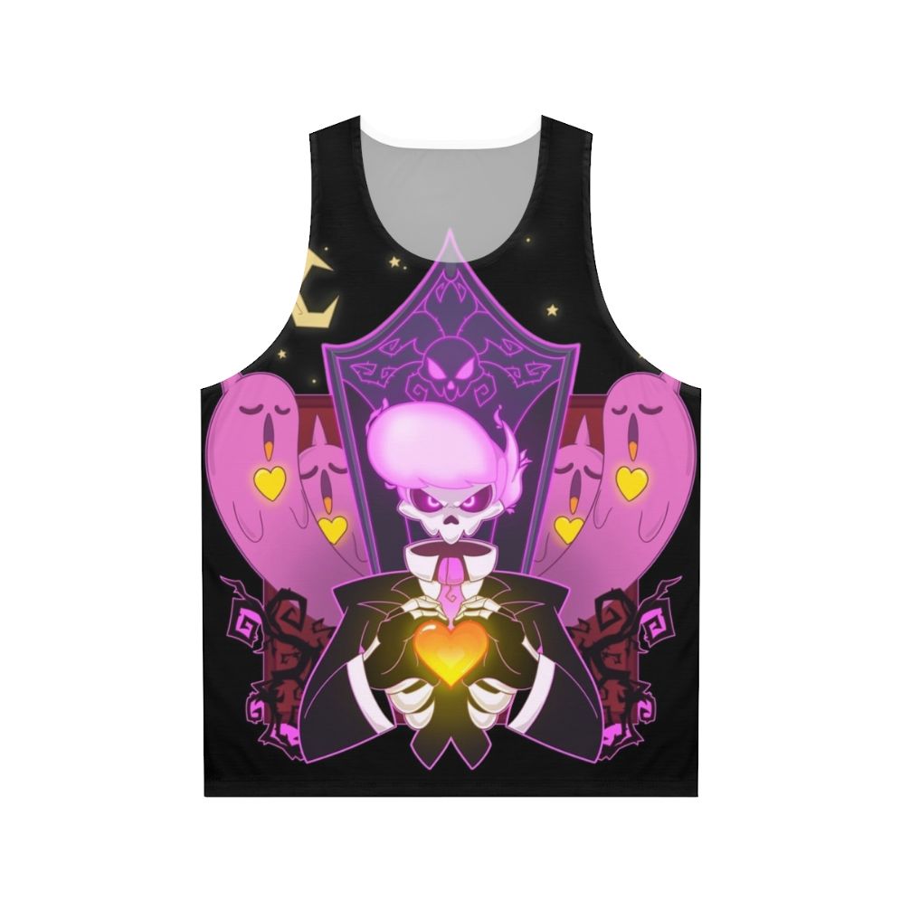 Mystery Skulls Ghost Unisex Graphic Tank Top