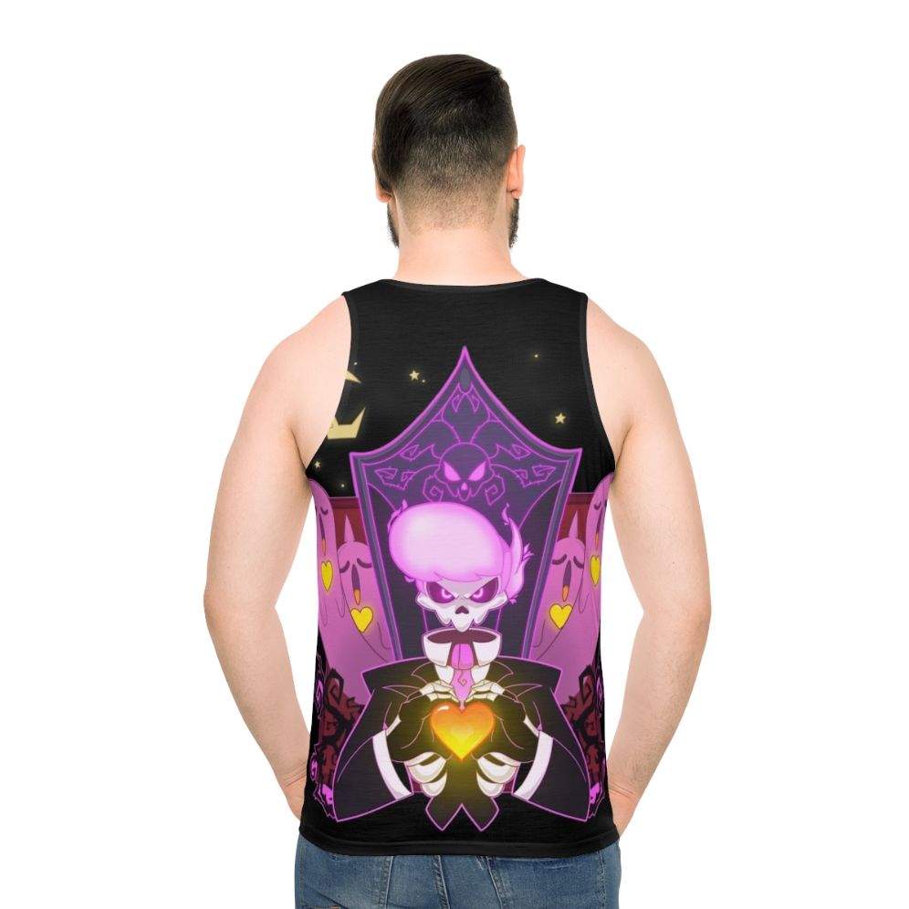 Mystery Skulls Ghost Unisex Graphic Tank Top