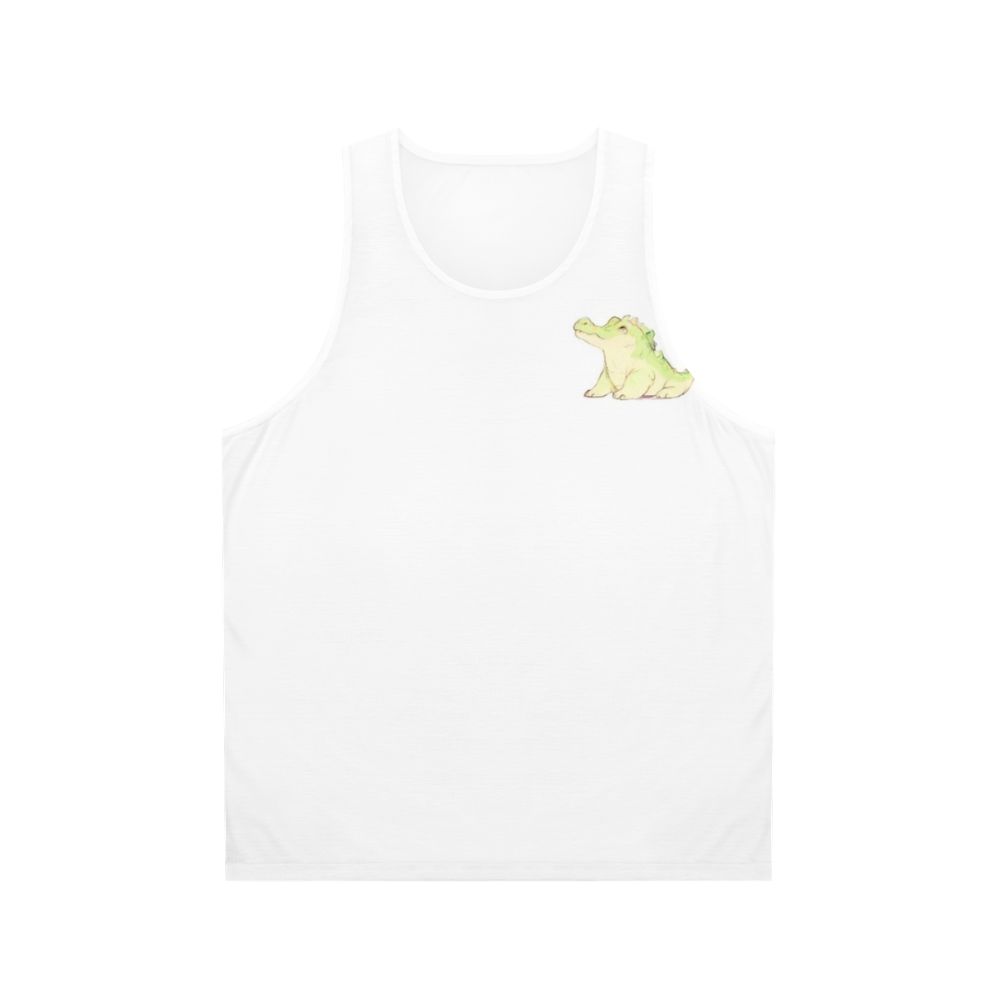 Mystic crocodile unisex tank top