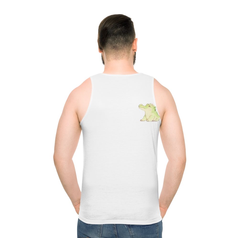 Mystic crocodile unisex tank top