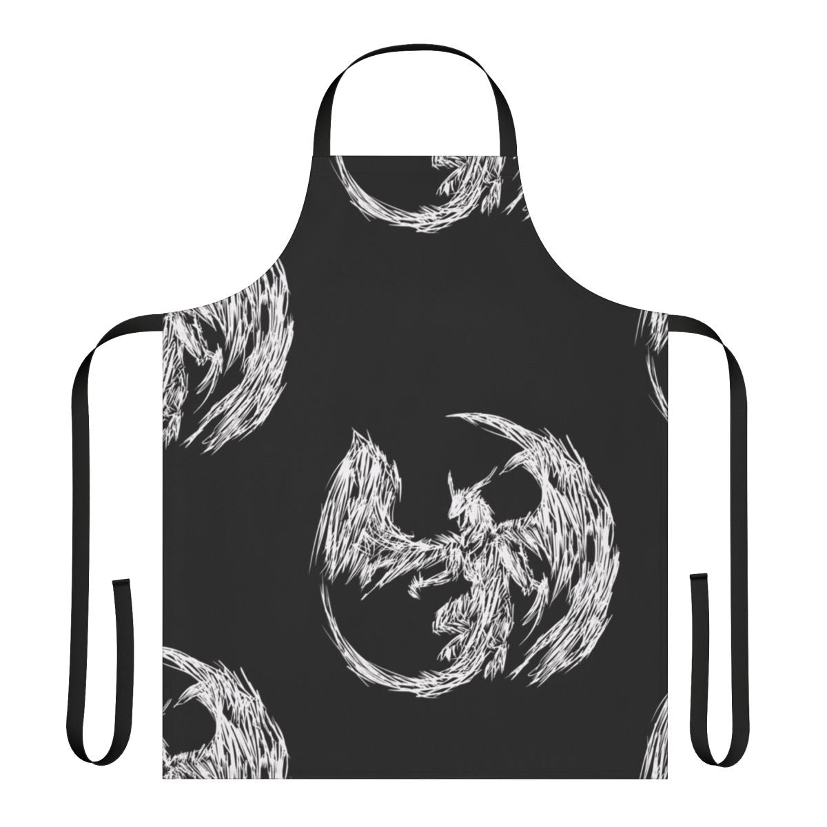 Mystic dragon lightning legendary animal design on an apron