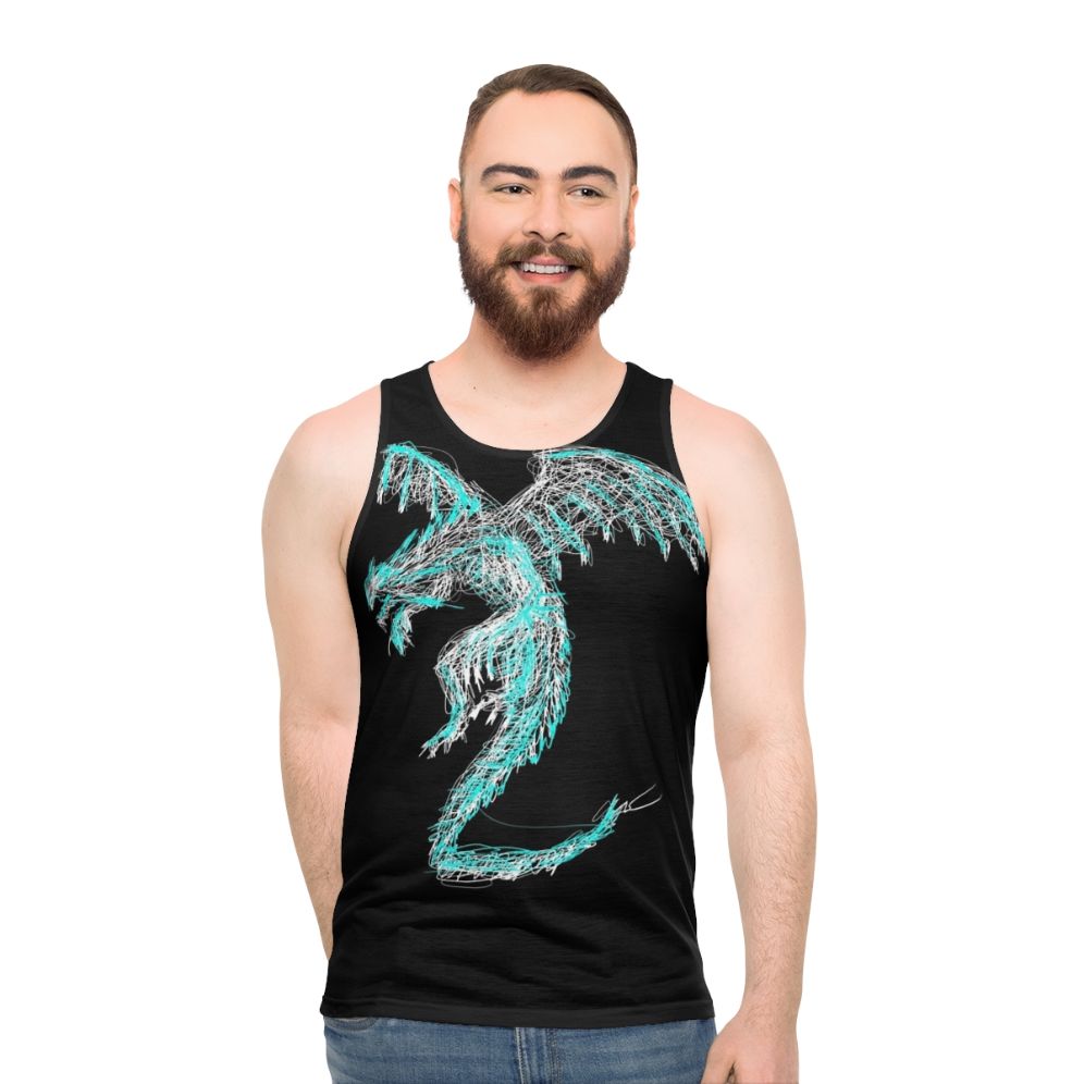 Mystic Lightning Dragon Graphic Tee