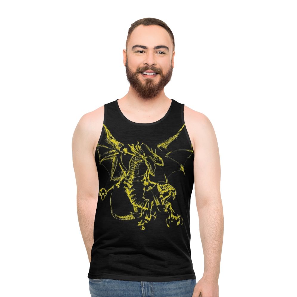 Mystic Lightning Dragon Unisex Tank Top