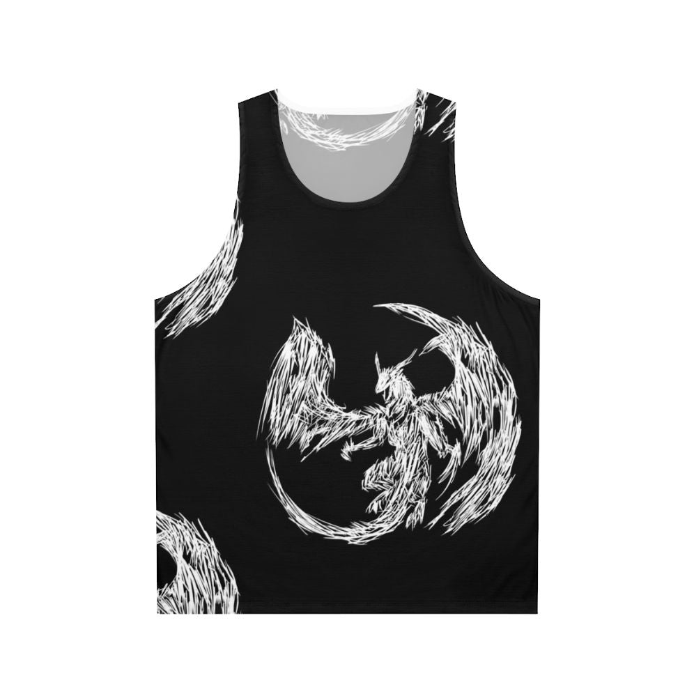 Mystic lightning dragon unisex tank top