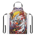 Avacyn-inspired fantasy apron with angelic and magical design elements