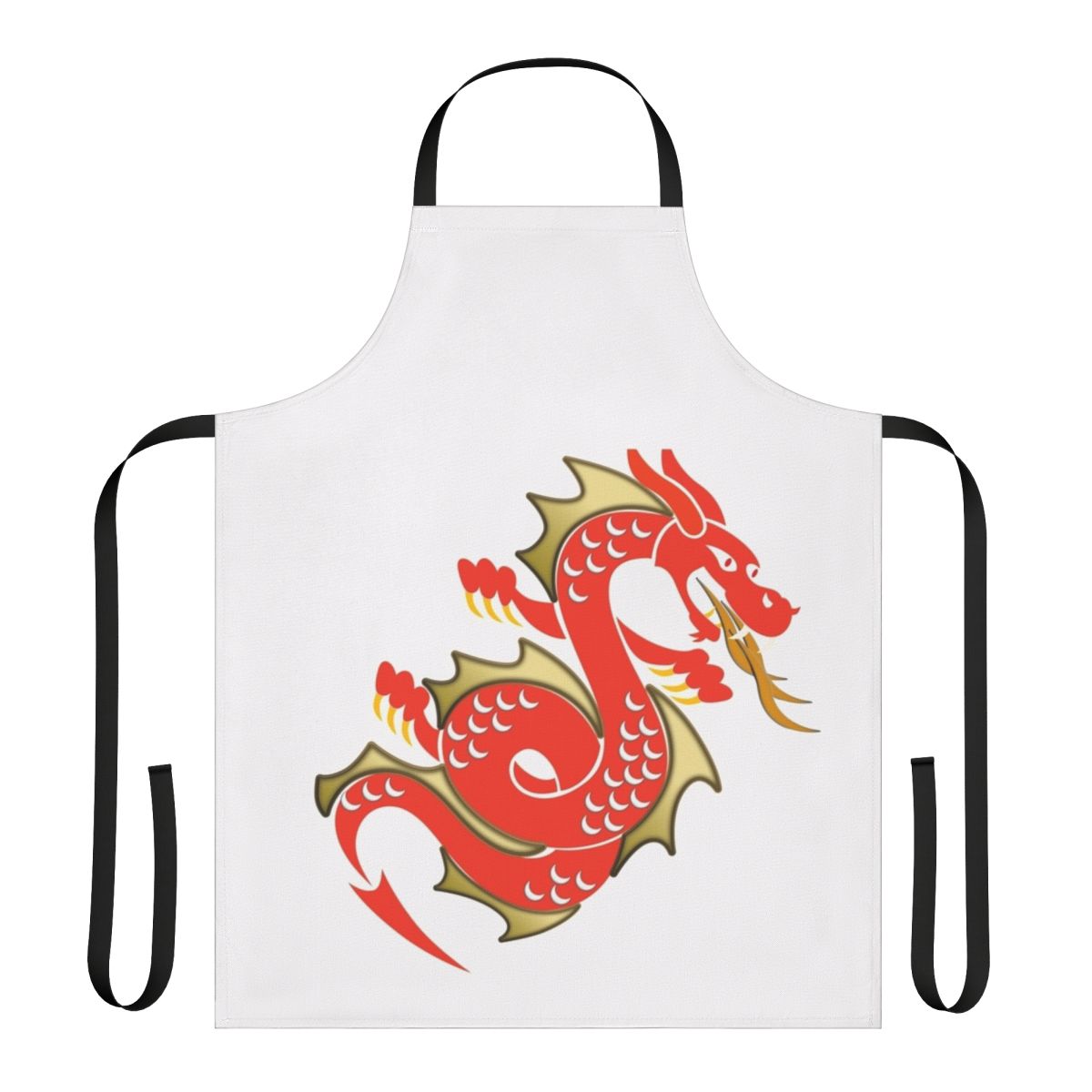 Apron featuring a mythical legendary creature design inspired by Raya and the Last Dragon