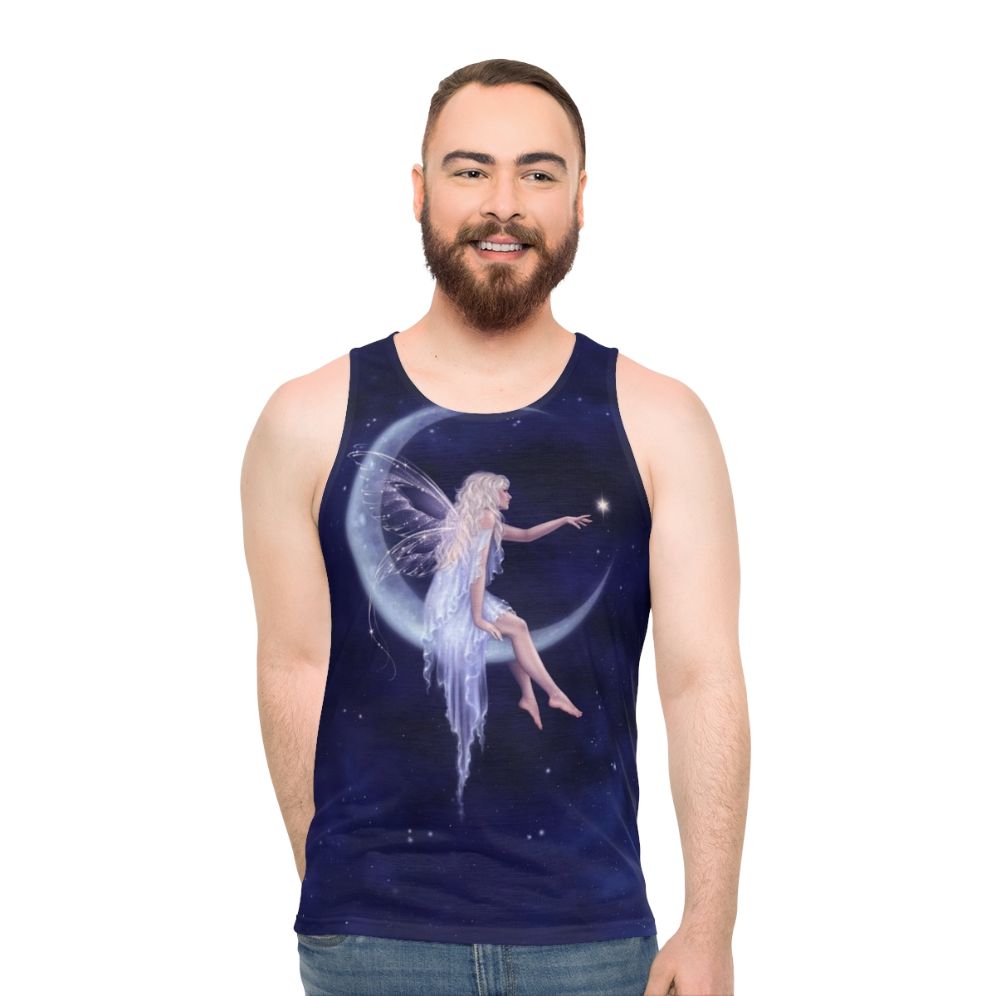 Mystical Moon Fairy Unisex Tank Top