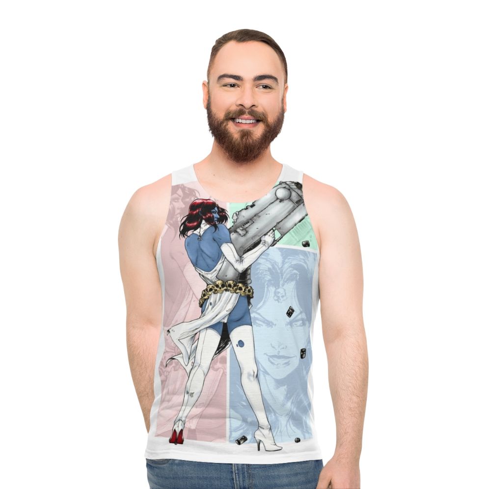 Mystique Unisex Marvel X-Men Superhero Tank Top