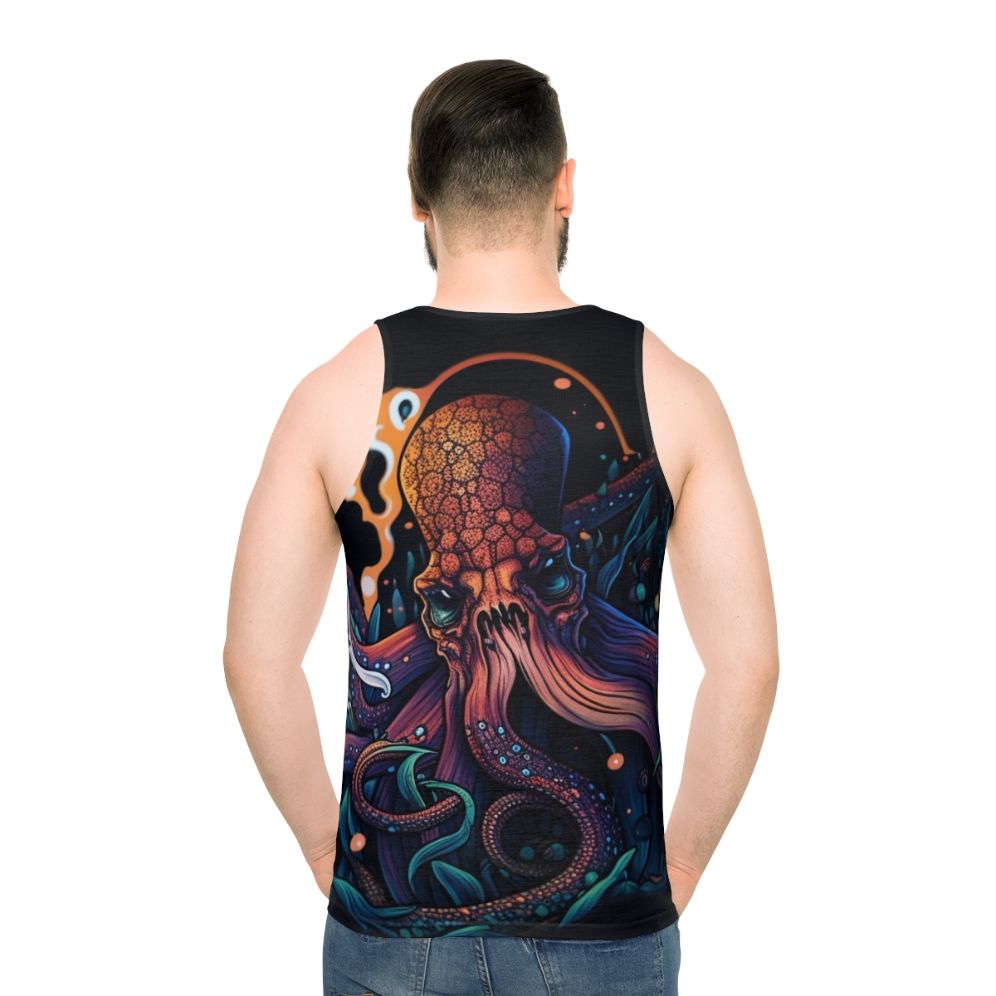Unisex tank top featuring mythical creatures design