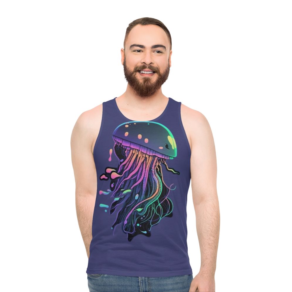 Unisex tank top featuring mythical creatures