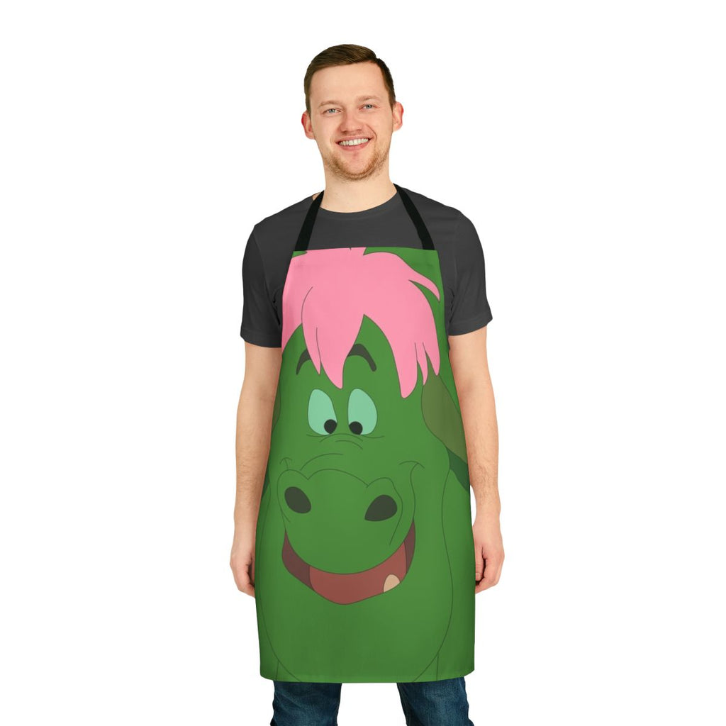 Elliot the Dragon Apron, a whimsical dragon-themed kitchen accessory