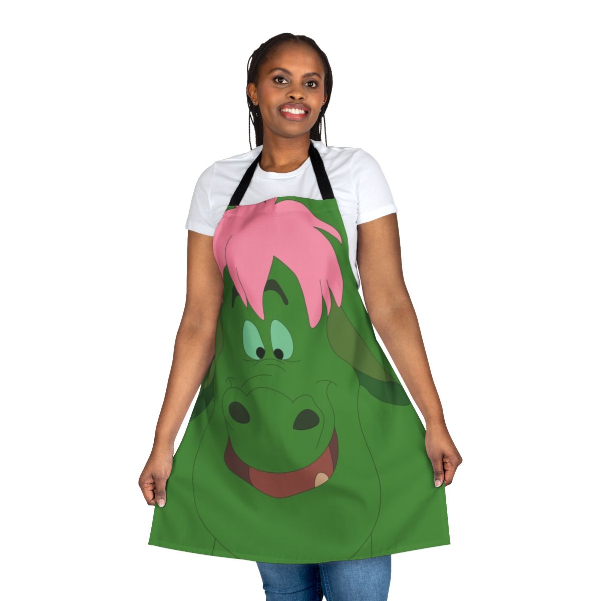 Elliot the Dragon Apron, a whimsical dragon-themed kitchen accessory