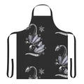 Apron featuring a mythological legendary animal, such as a dragon or other magical creature, in a fantasy art design.