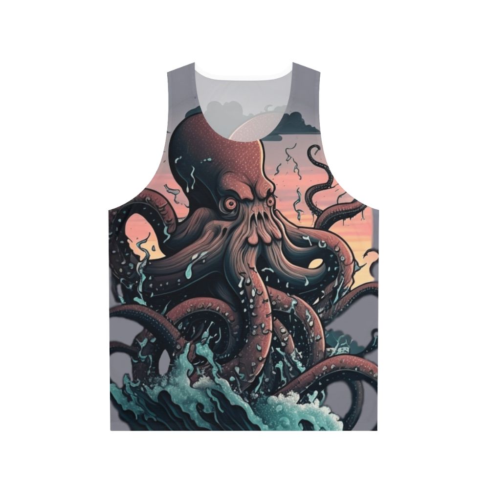 Mythical sea creatures unisex tank top