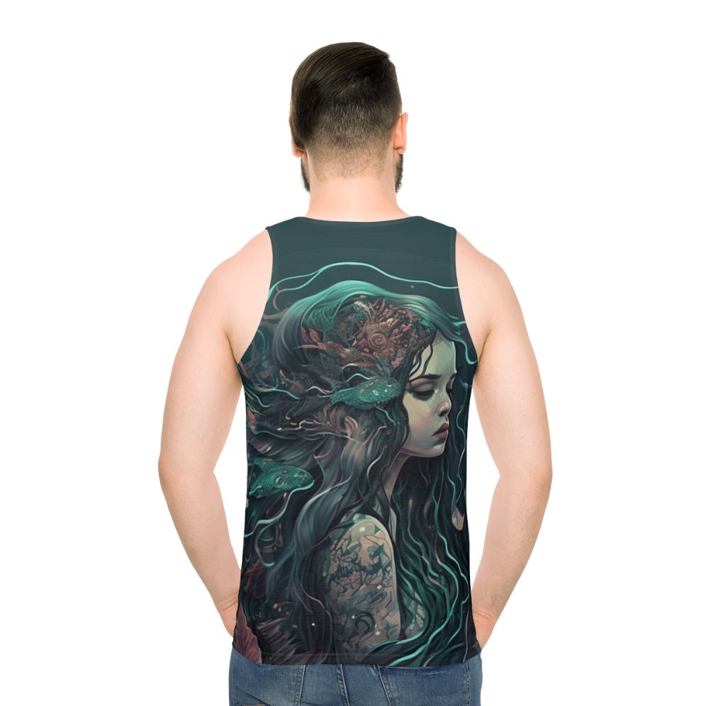 Mythical sea creatures unisex tank top