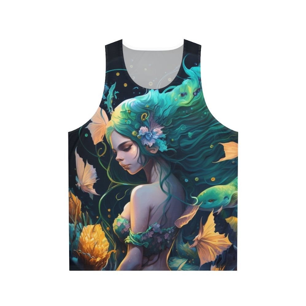 Mythical sea creatures unisex tank top