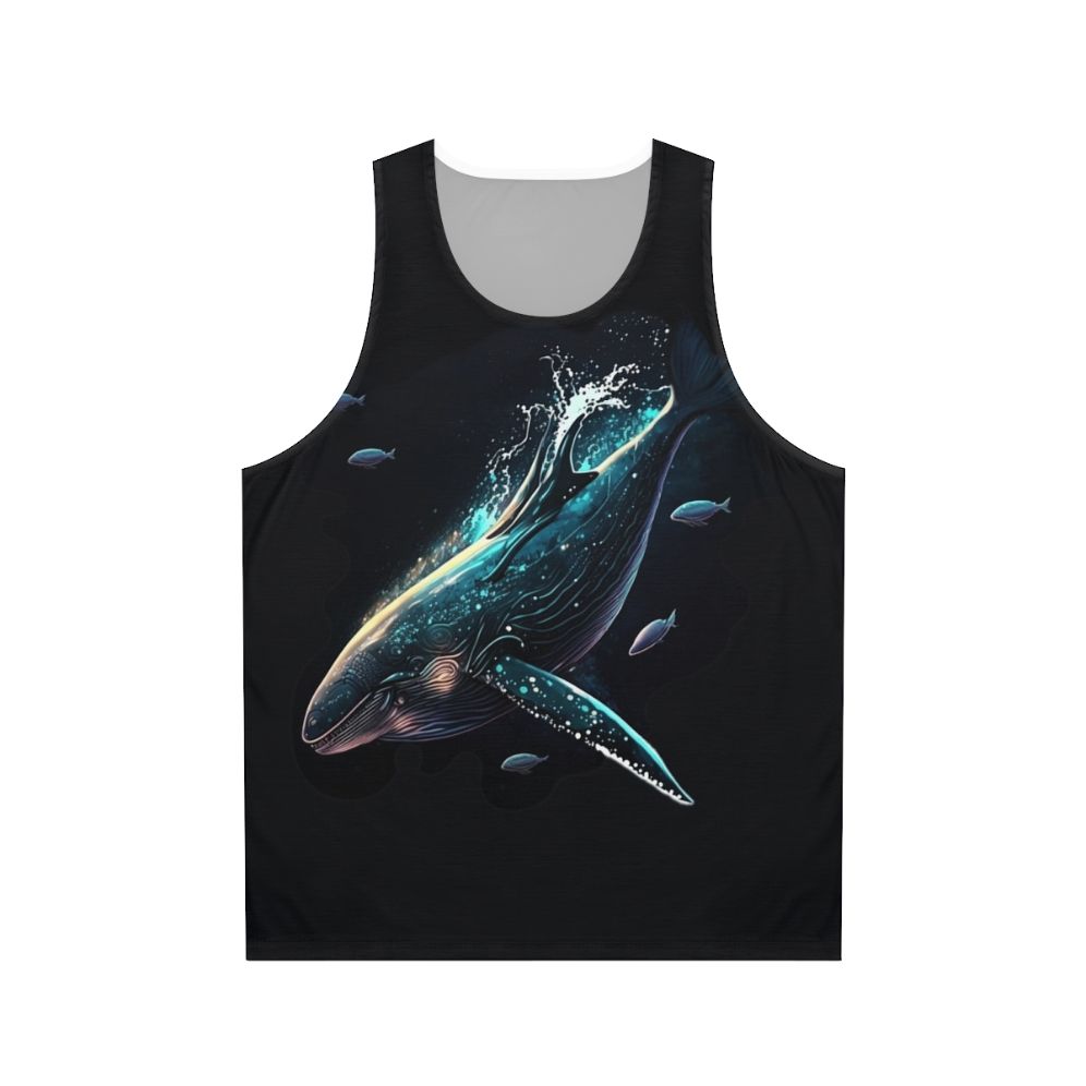 Unisex tank top featuring mythical sea creatures