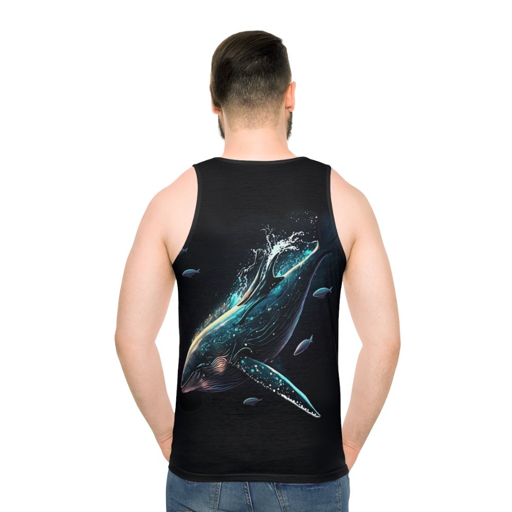Unisex tank top featuring mythical sea creatures