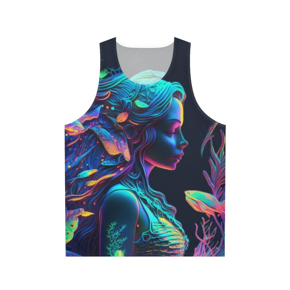 Mythical sea creatures unisex tank top