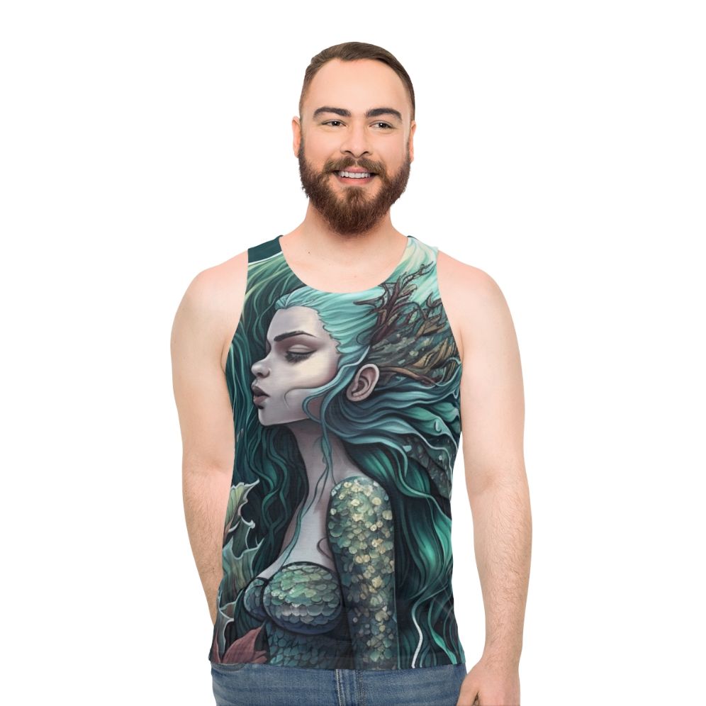Mythical sea creatures unisex tank top