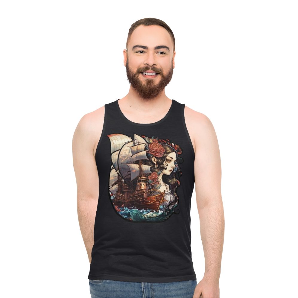 Mythical Sea Creatures Unisex Tank Top