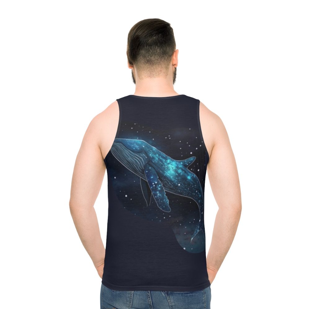 Unisex tank top with mythical sea creatures design