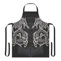 Mythical wolf apron featuring Fenrir from Norse mythology