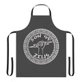 Apron featuring a design inspired by the Greek god Zeus and the world of Percy Jackson and the Heroes of Olympus