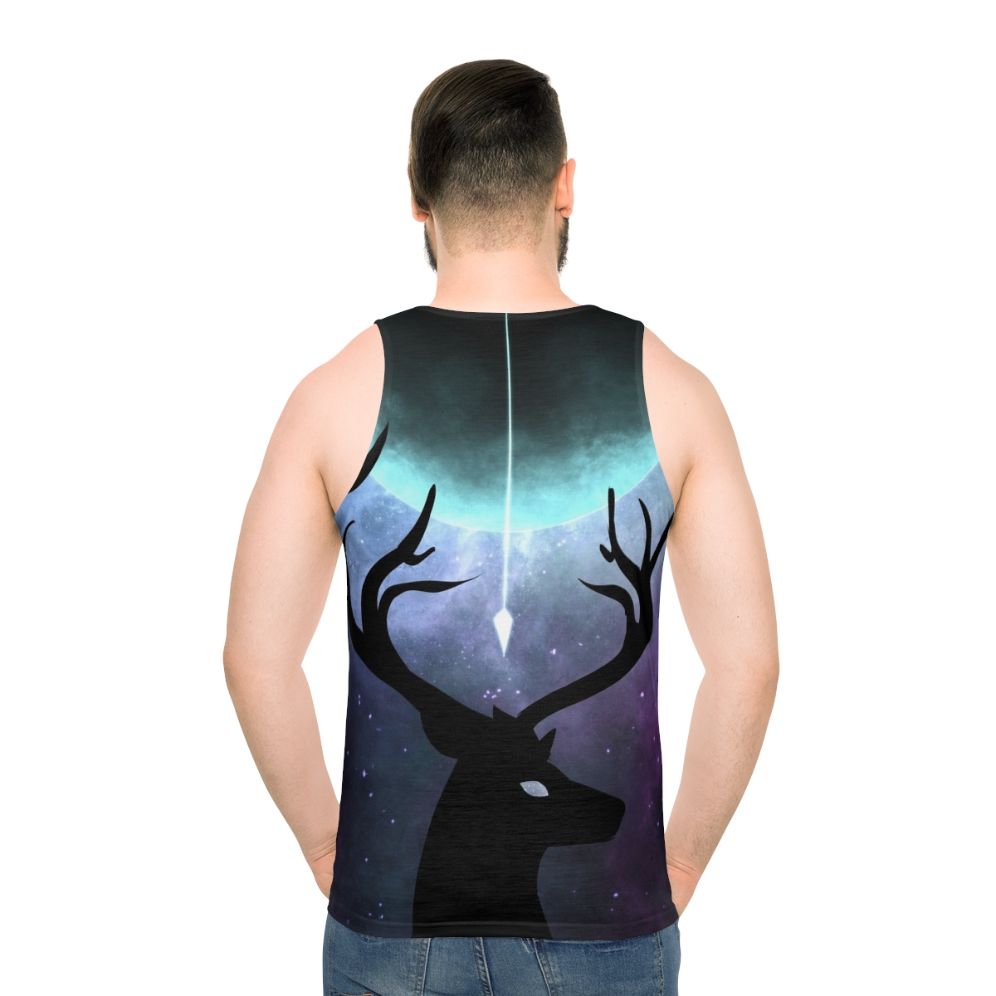 Mythological Actaeon Illustration Unisex Tank Top
