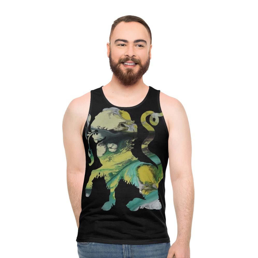 Mythological Chimera Watercolor Tank Top