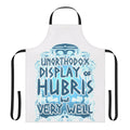 Mythological Norse-inspired apron with imagery evoking Norse mythology and fantasy