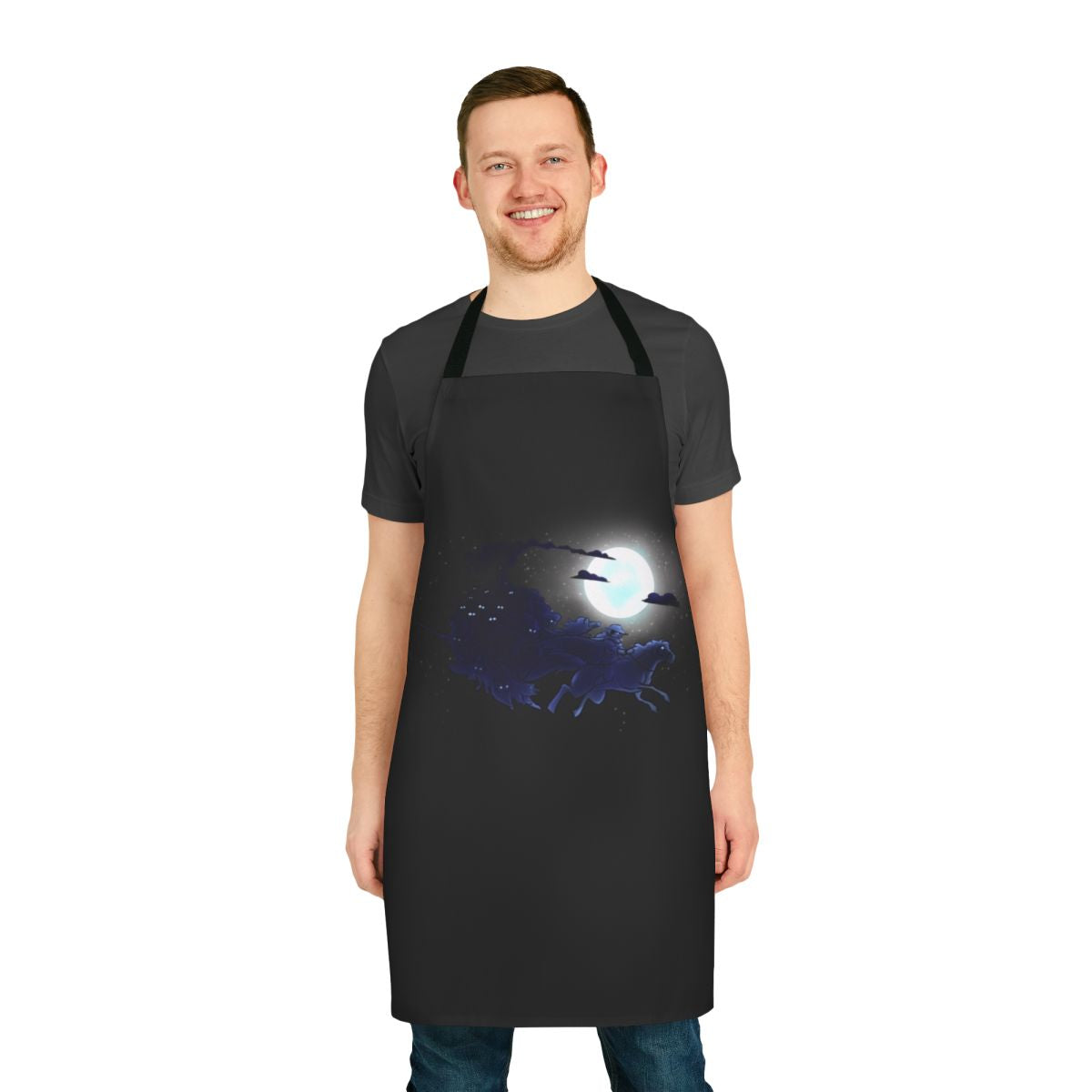 Odin's Hunt Apron with Mythological Motifs