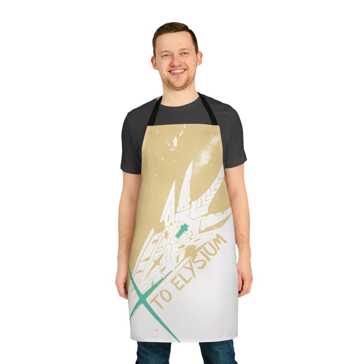Stylish Mythra-themed apron for cooking and baking
