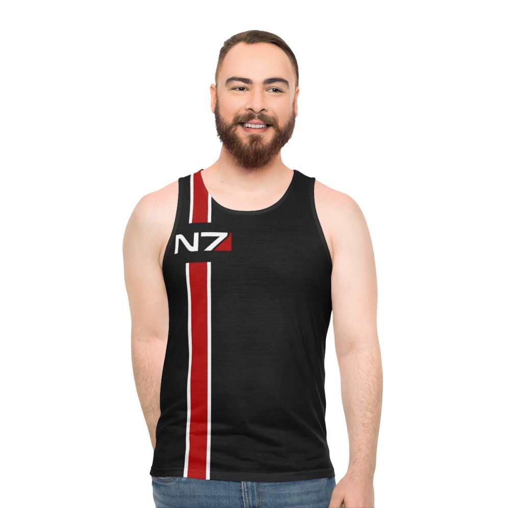 N7 Mass Effect Unisex Tank Top